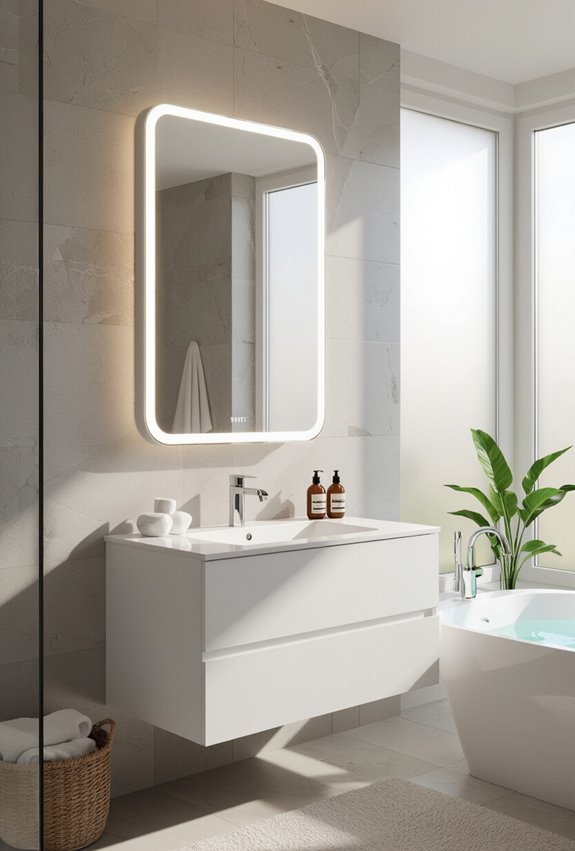 bluetooth speaker bathroom mirrors