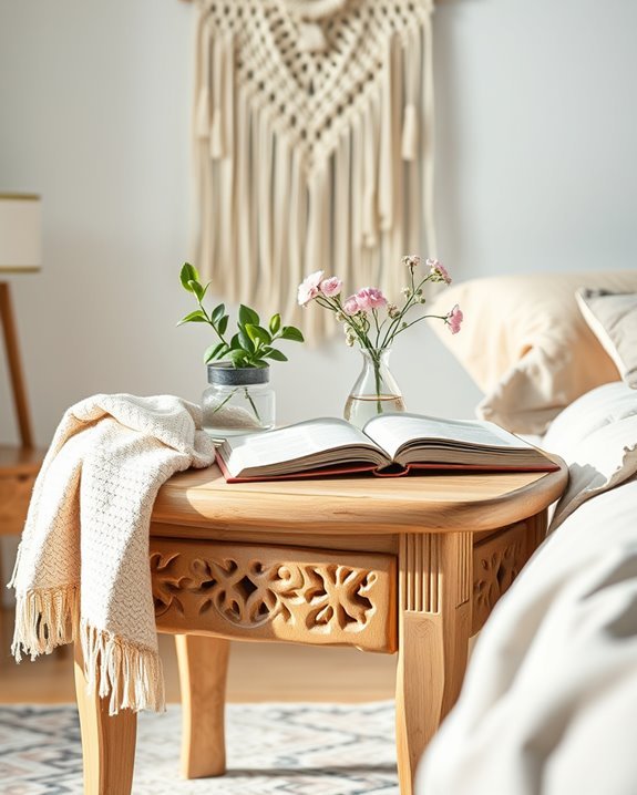 bohemian chic bedroom decor