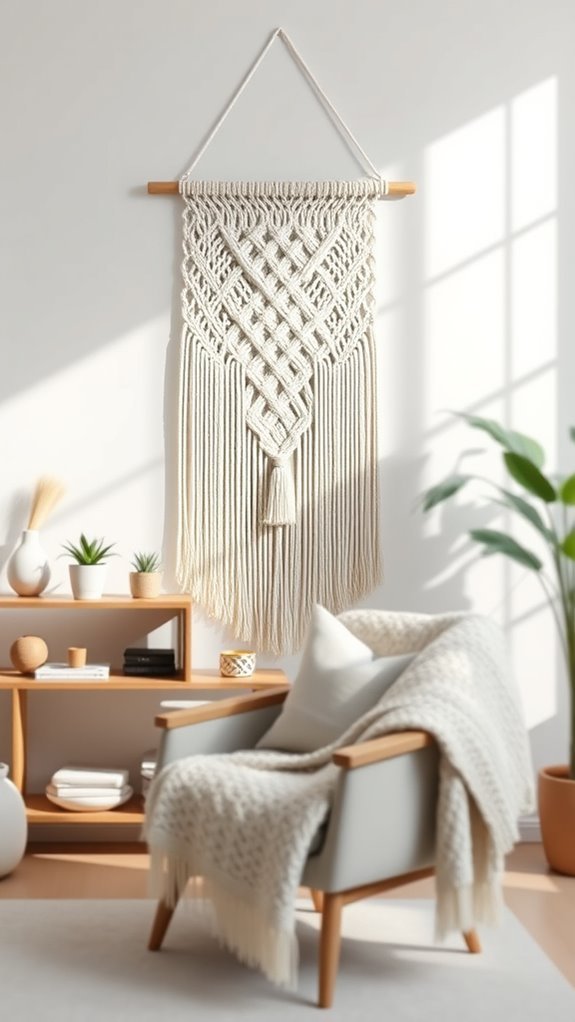 bohemian macram wall art