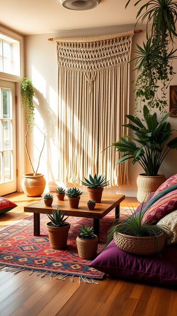 bohemian style elegant accents