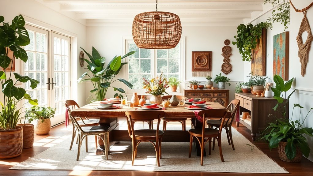 40 Anthropologie-Style Dining Room Ideas for Boho-Chic Entertaining