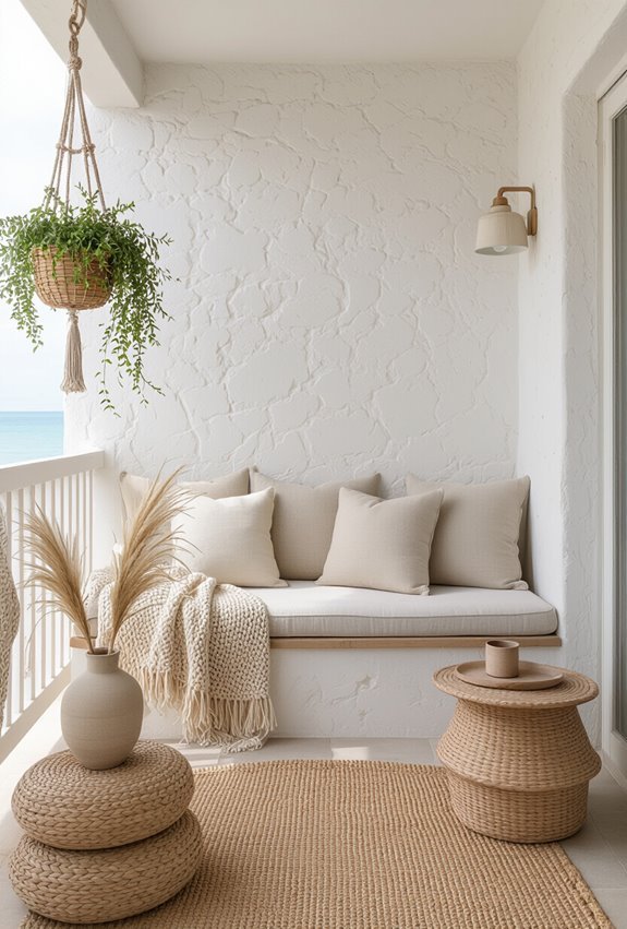 boho coastal bedroom extension