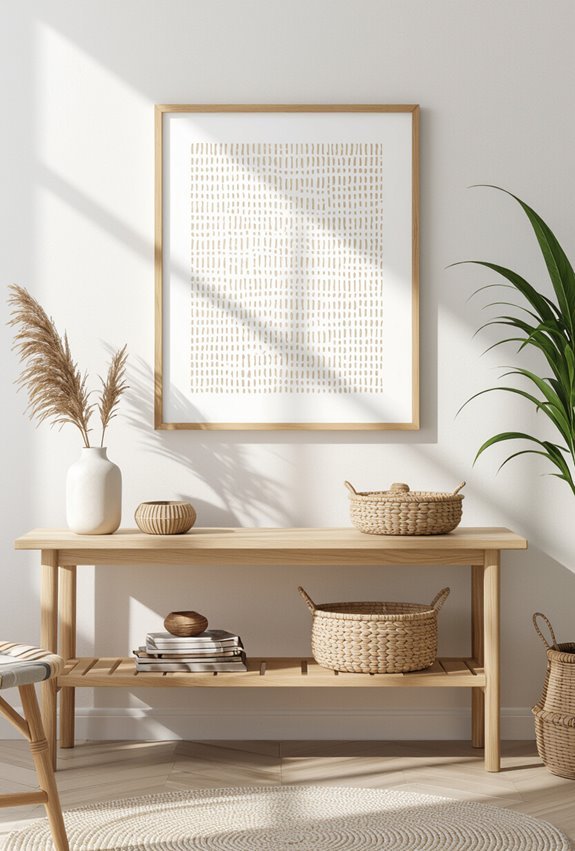 boho framed inspirational handlettering