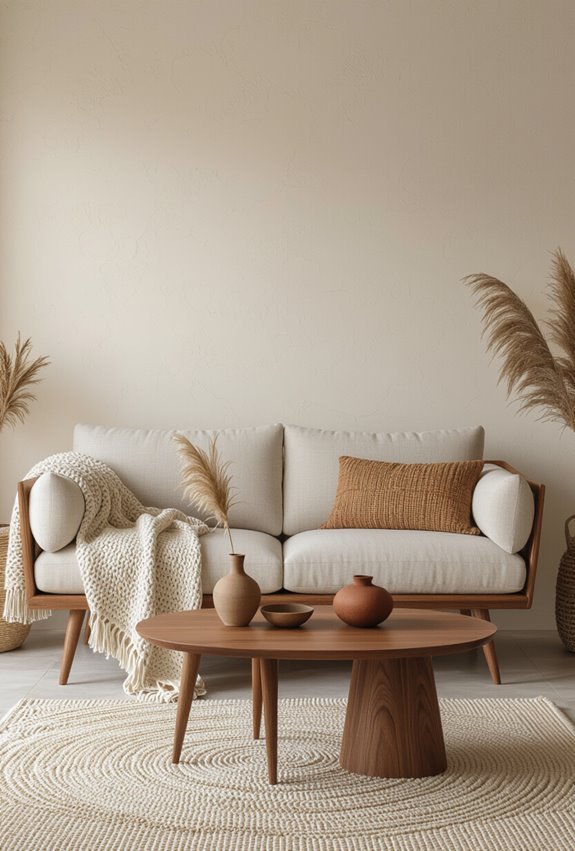 boho mid century compact comfort