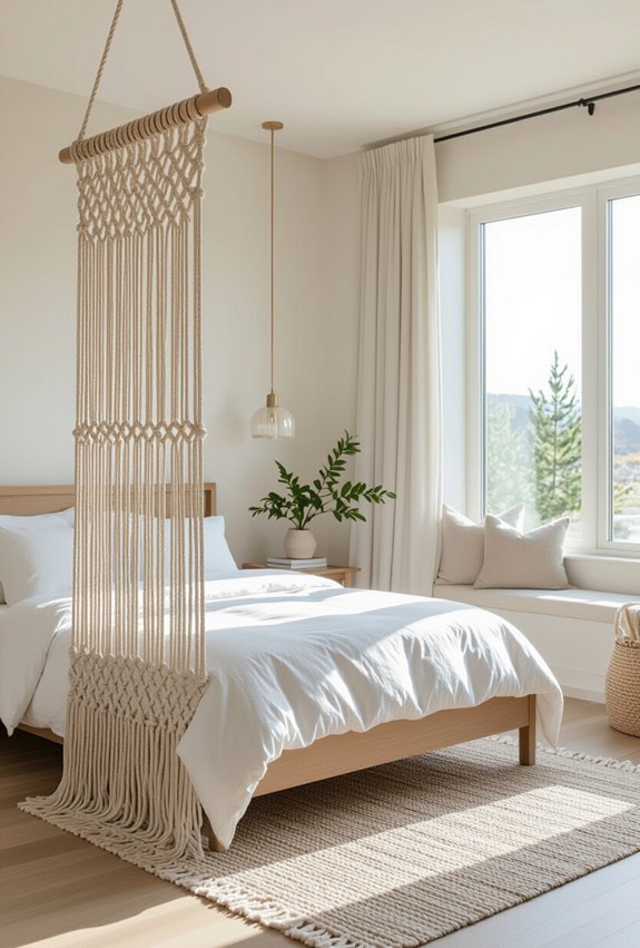 boho rope macram dividers