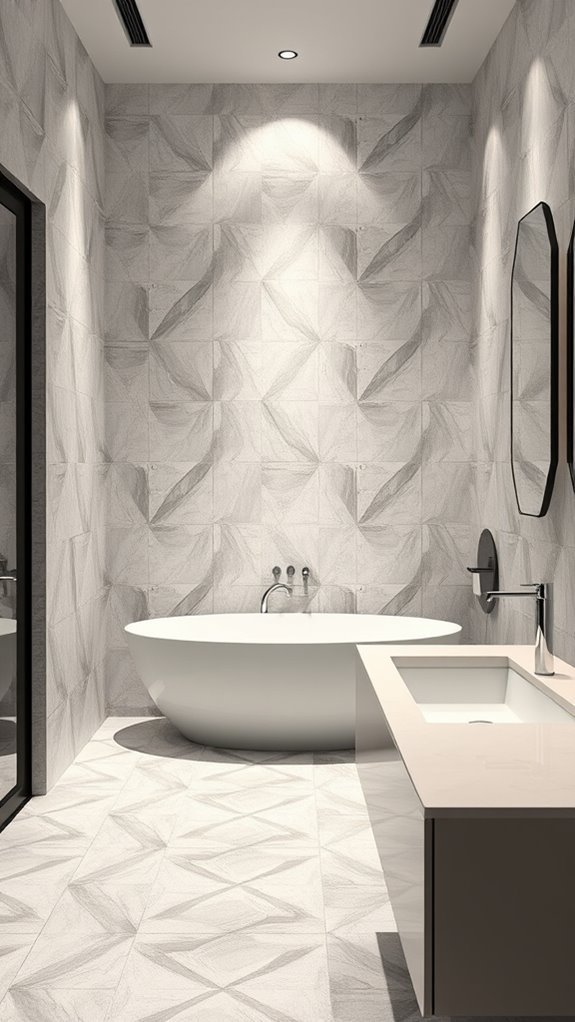 bold and vibrant tiles