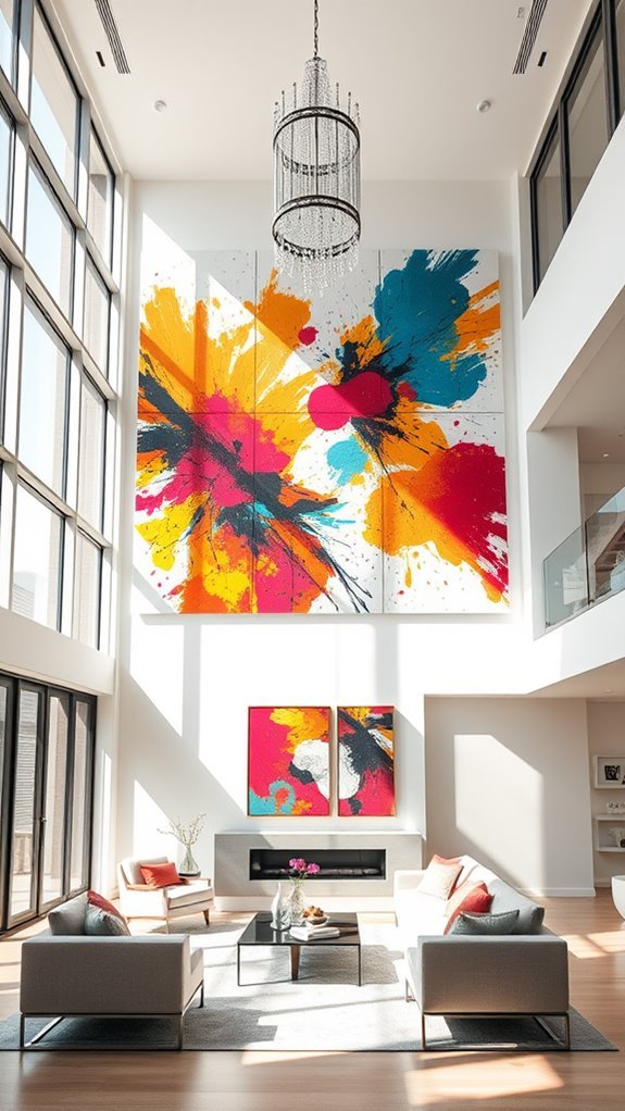 bold artwork attracts attention