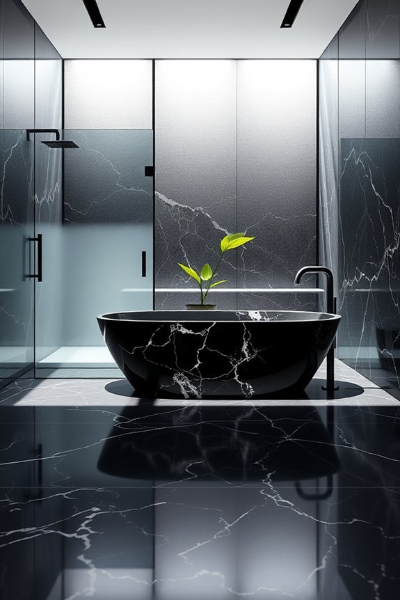 bold black marble elegance