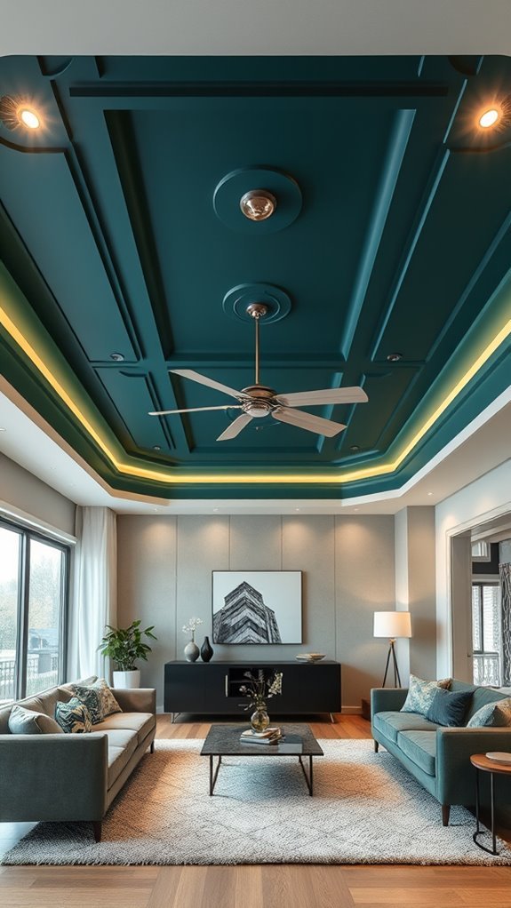 bold ceiling statement fan