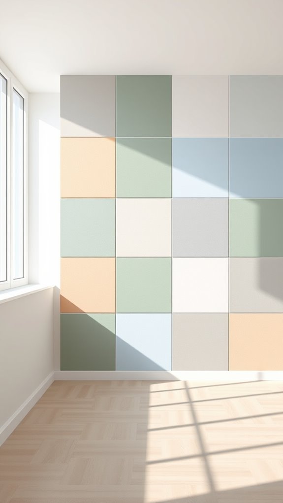 bold color blocks decor