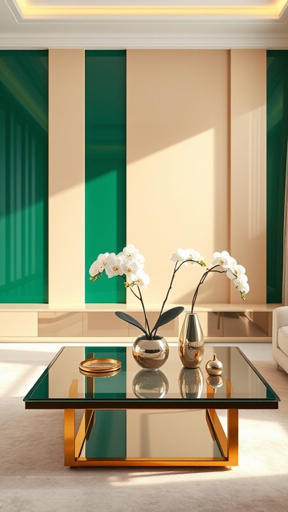 bold colorful wall design