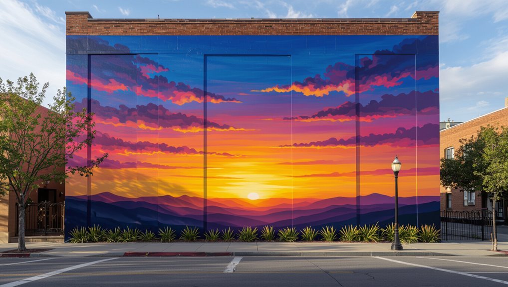 bold colors for exteriors