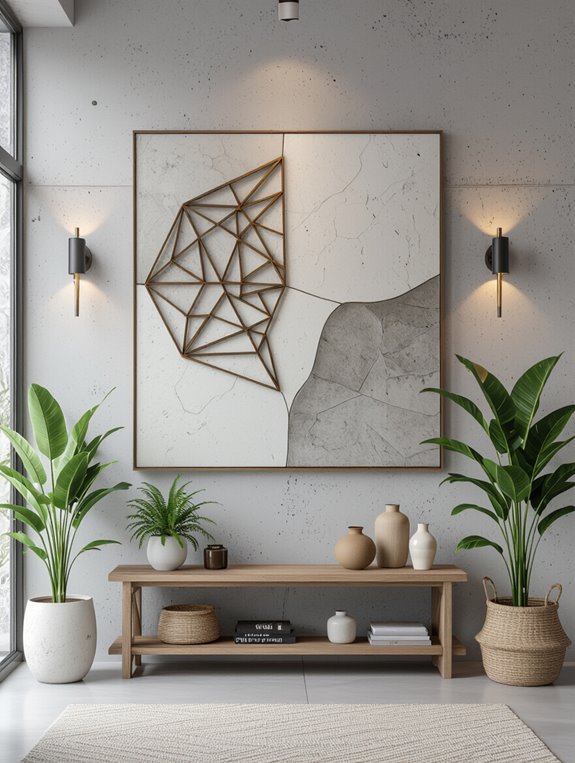 bold decor creates focal points