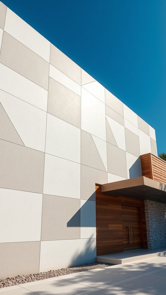 bold geometric exterior design