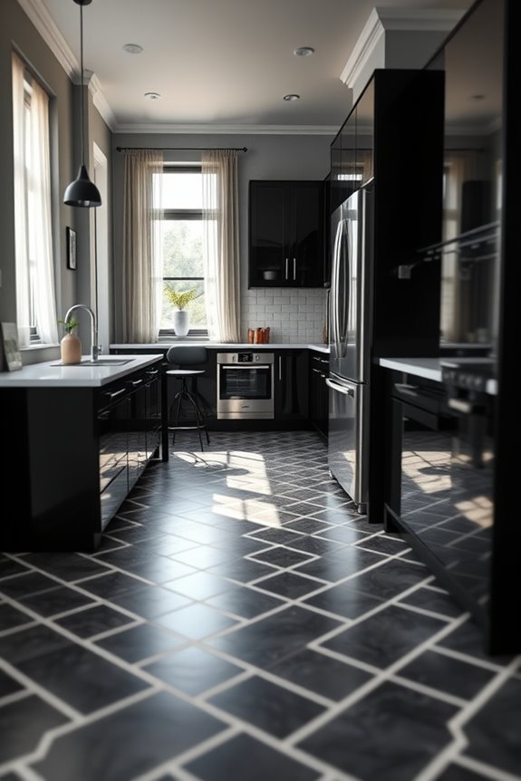 bold geometric floor patterns