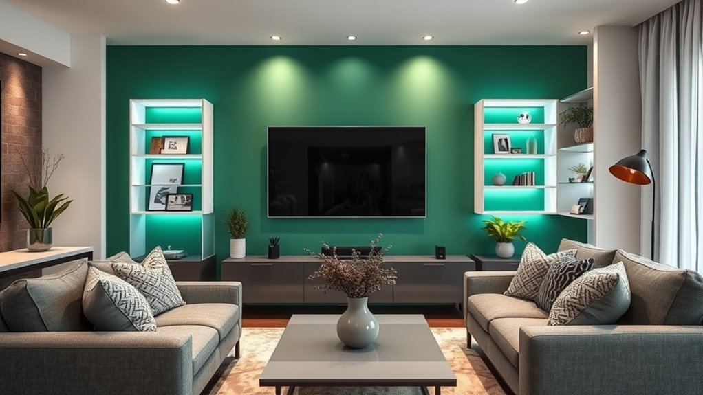 Green TV Wall Ideas for a Bold, Stylish Statement