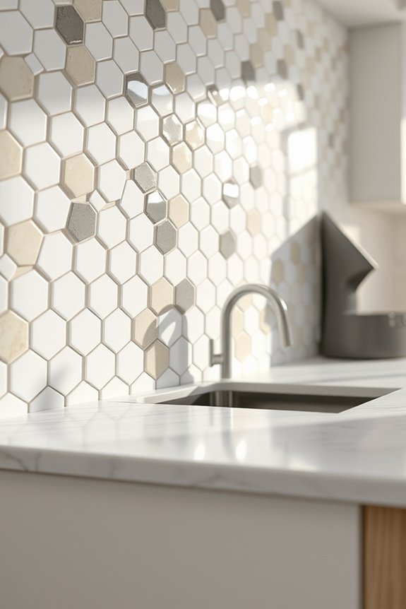 bold hexagonal tile designs