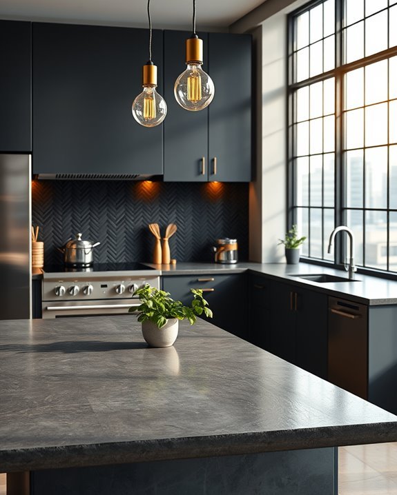 bold industrial color palettes