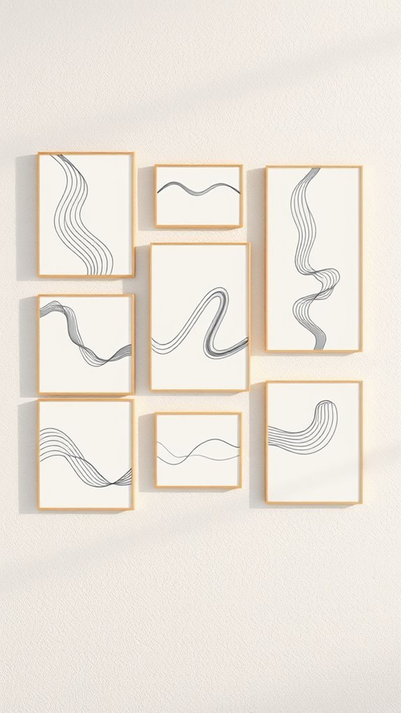 bold minimalist wall art