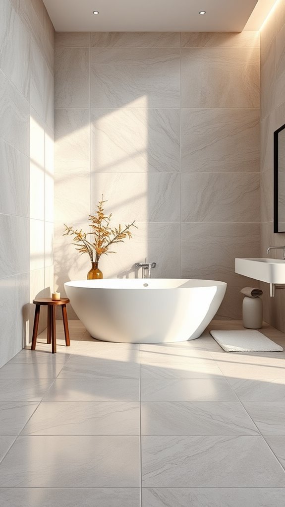 bold modern bathroom transformation