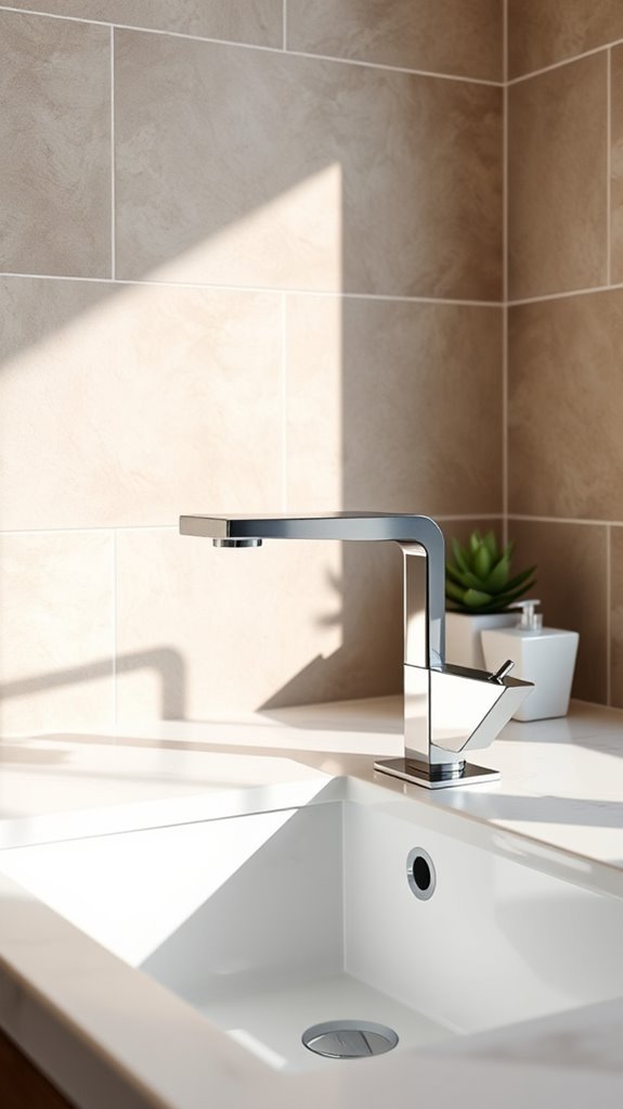 bold modern faucet design