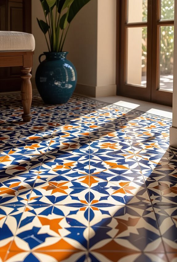 bold moroccan inspired tile patterns