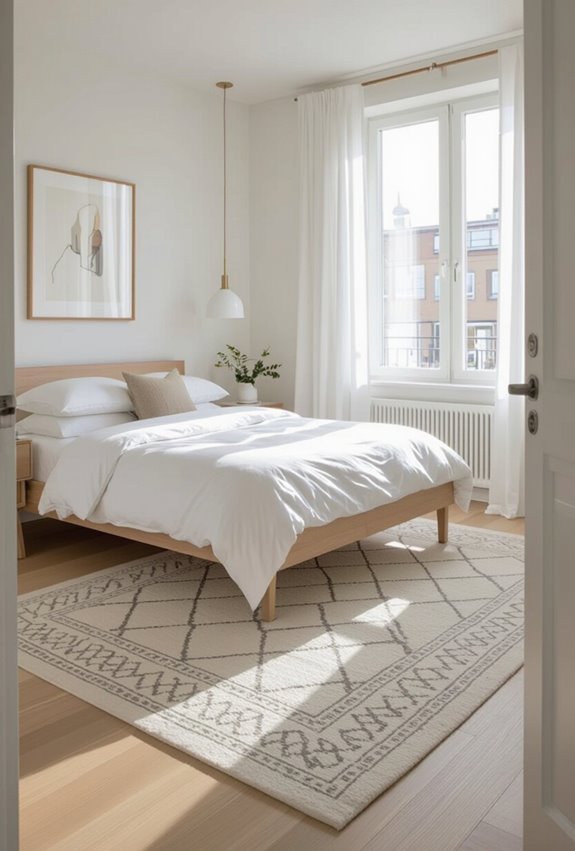 bold natural fiber statement rug