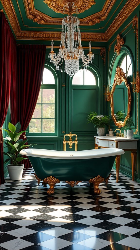 bold opulent color schemes
