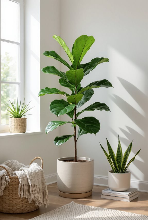 bold oversized leafy statement plants