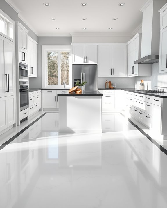 bold painted floor designs