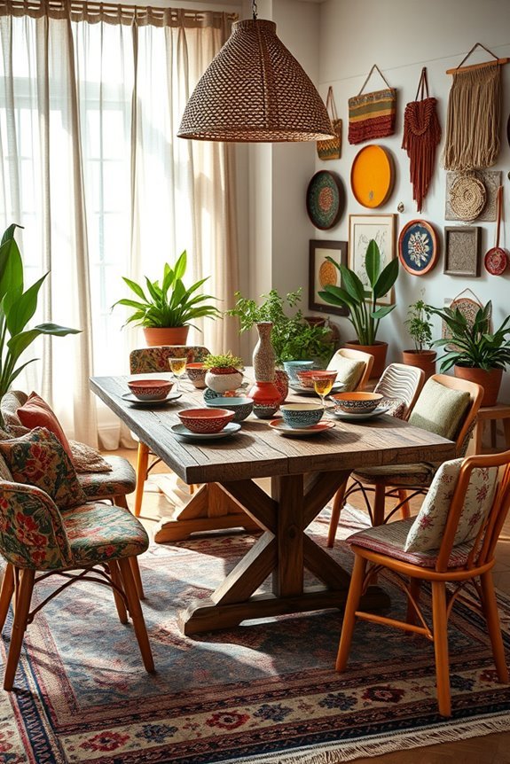 bold patterns create warmth