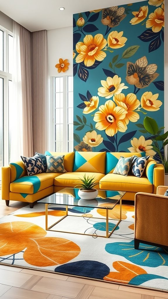 bold patterns energize spaces