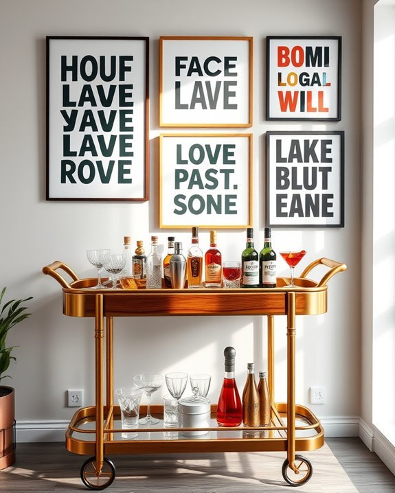 bold prints enhance spaces
