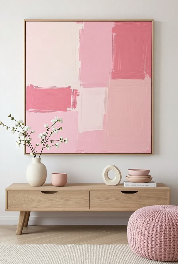 bold softness in pink