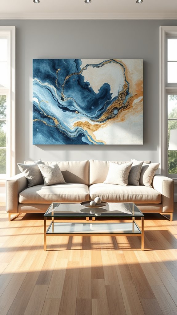 bold statement wall art