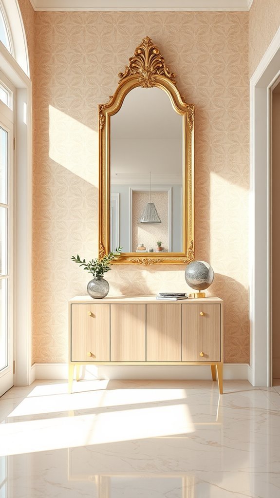 bold statement wallpaper choice