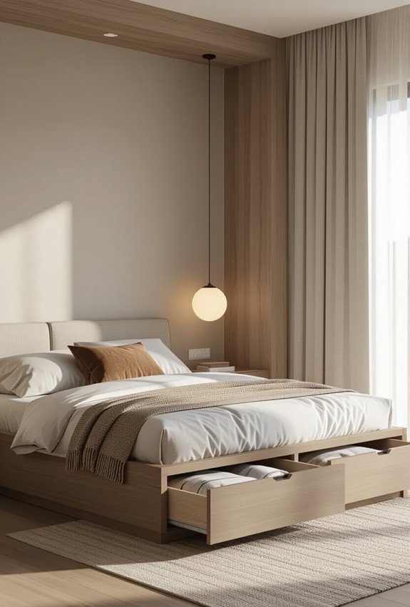 bold storage friendly box bed