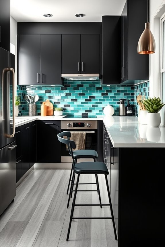 bold textured backsplash designs