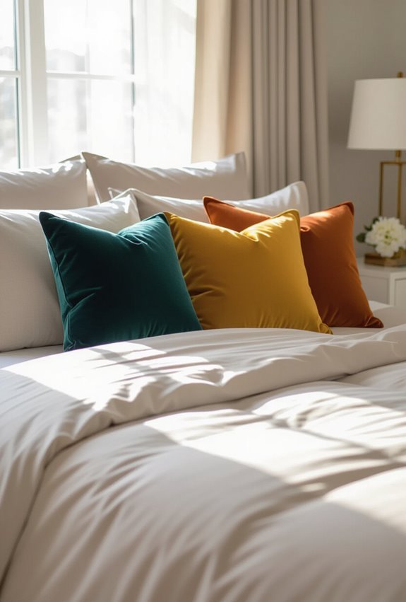 bold textured patterned pillow pops