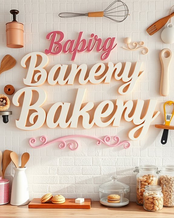 bold typography attracts customers