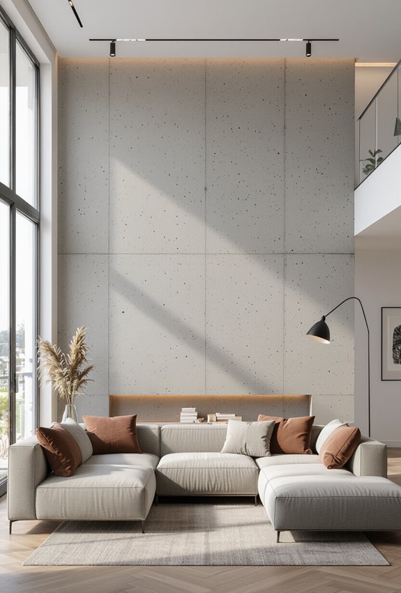 bold urban concrete feature