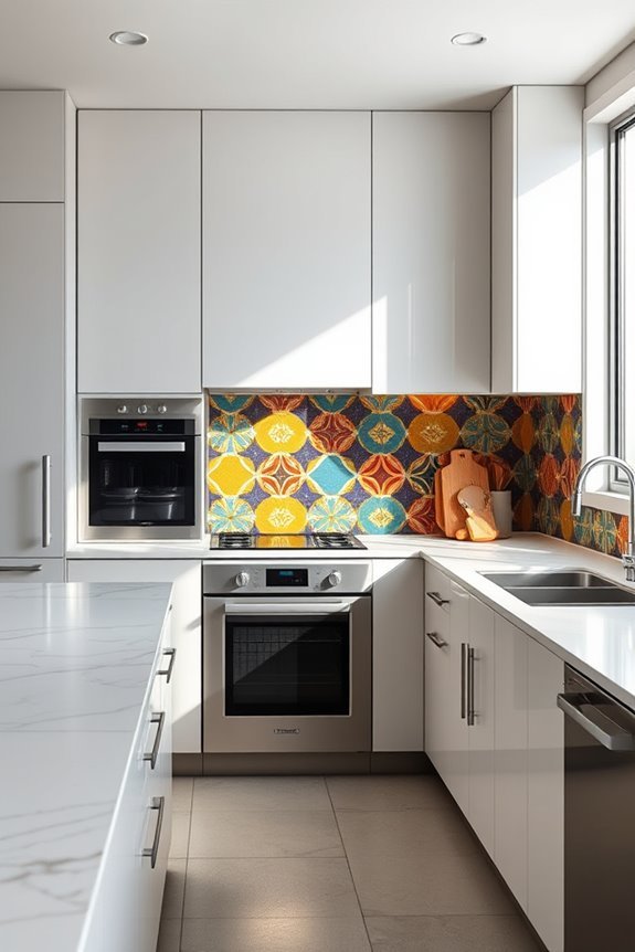 bold vibrant kitchen transformation