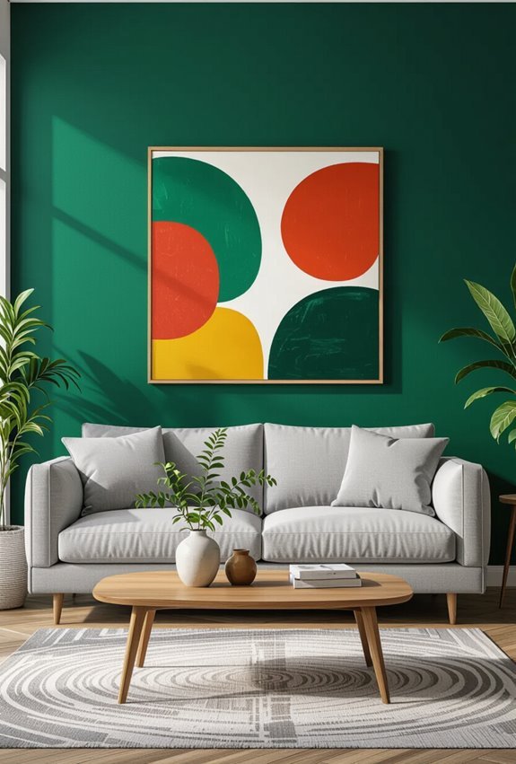 bold walls striking art