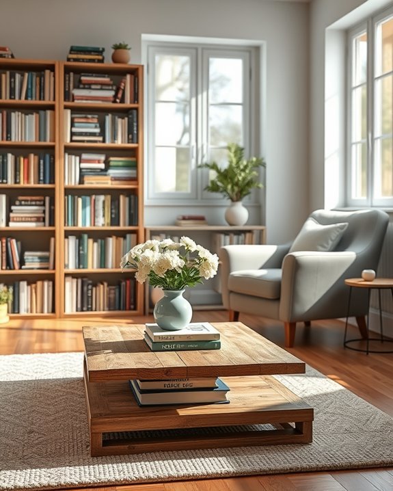 books as decorative elements