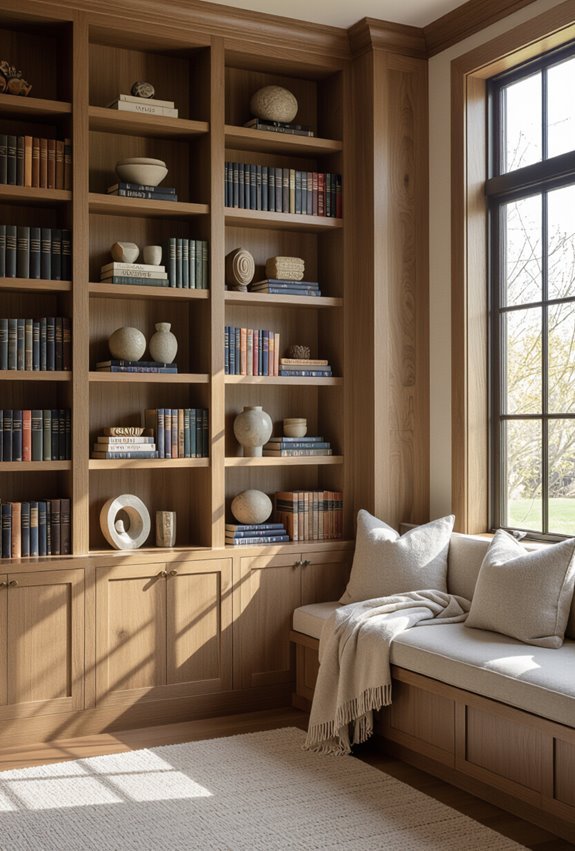 books paired with decor
