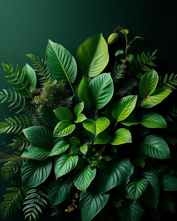 botanical collages for decor