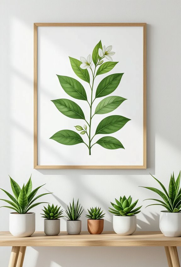 botanical prints evoke nature
