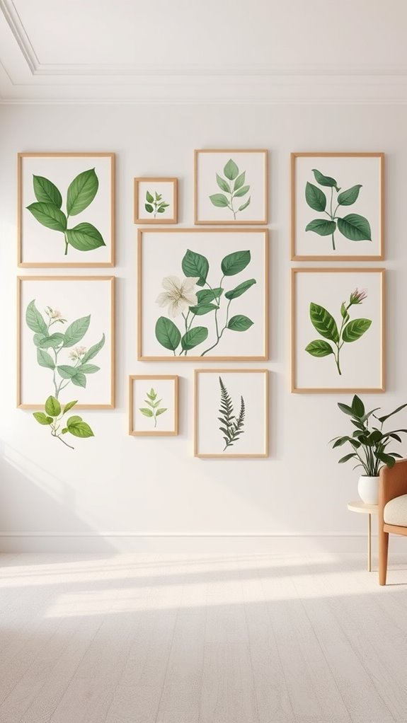 botanical prints for tranquility