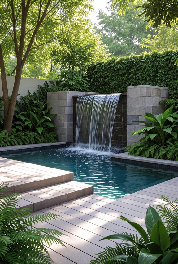 boulder cascade pool sanctuary