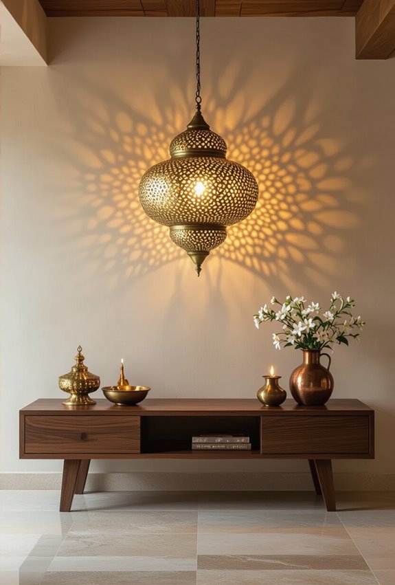 brass and copper elegance